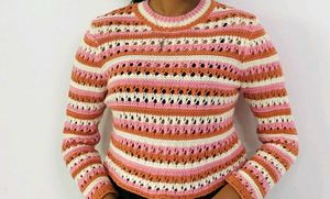 Striped Knit Sweater