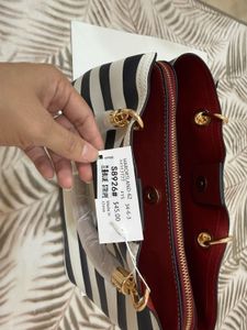 ALDO Striped Handbag