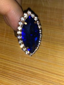 Statement Blue Stone Ring💍