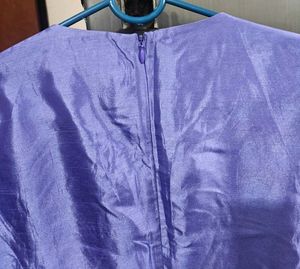 New Silk Lavender Dress