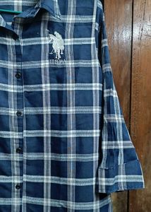 USPA Plaid Shirt Checkered