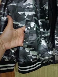 Imported Military Print Leather(Rackzin) Jacket 🧥