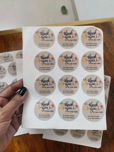 Thank You Sticker 8 sheets