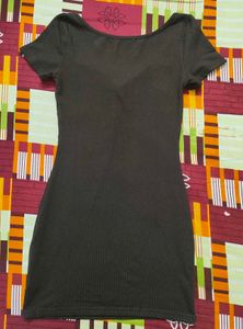 Shein S size Brown Bodycon Mini Dress