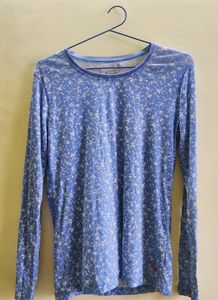 Floral full-sleevedTop