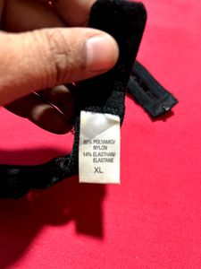 Black Lace Garter Belt – Size XL