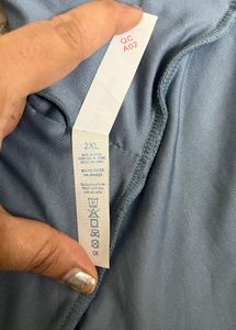 Grey Zip-Front Sports Bra