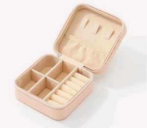 Pink Travel Jewelry Box