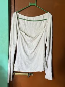 Ribbed Long Sleeve Top