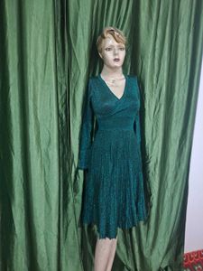 Green Glittery Dress