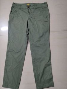 Light Green Semi Jeans Pant