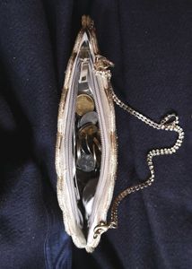 👝Elegant Embedded Clutch 🥟 Sea Shell Shape