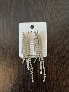 Sparkling Rhinestone Earrings