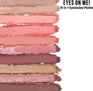Nykaa 10-in-1 Eyeshadow Palette - Beachside Peach