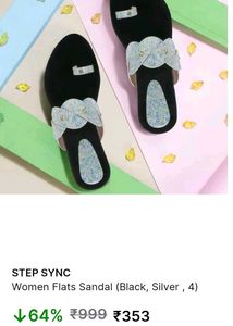 Sparkly Braided Sandals
