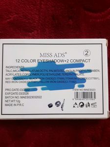 Miss ADS Eyeshadow Pallet