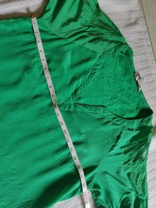 Green Pocket Tunic Dress
