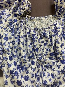 floral print crop top