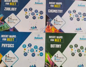 NEET Aakash NCERT Maps (Set of 4)