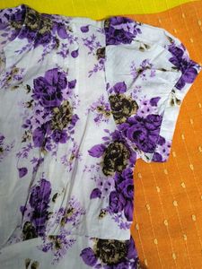 Floral Print Mini Dress