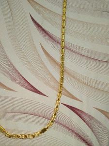 Gold Tone Chain Necklace