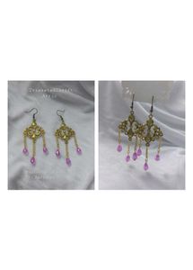 Ethereal Sun Princess&#39;s Fantasy Treasure Earrings