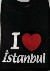 A Black Coloured T Shirt