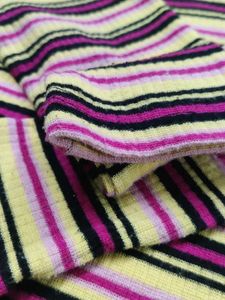 Striped Tee w/ Ice Cream Patch