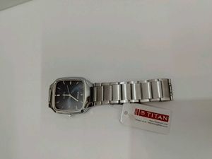 Titan Quartz Watch - Silver ( Original)