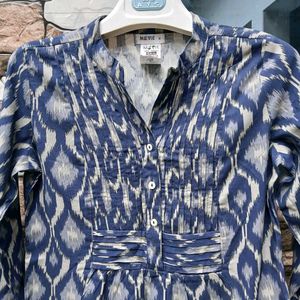 Patterned Tunic Top