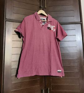 Superdry Men Brand Logo Classic Fit Polo Tshirt