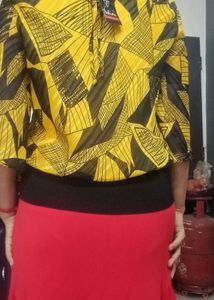 Stylish Geometric Print Top pick any 1 no additing