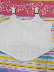 White Corset Top
