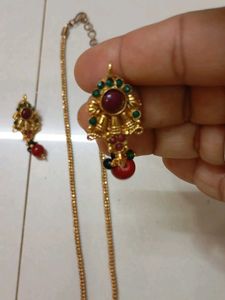 1 Gram Gold Jewellery Set