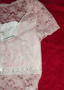 Pink Lace Top🎀