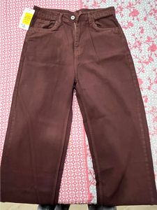 Brand New Brown Colour Boyfriend Jeans With Tag…