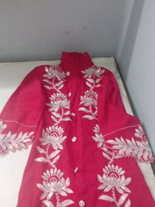 Elegant Embroidered Kurta