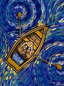 Starry Night Scene