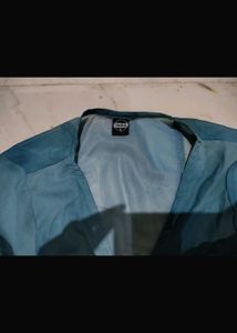 Sea Green Wrap Peplum Top