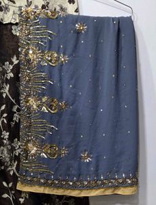 Elegant Embroidered Saree