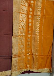 Maroon Saree