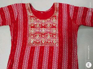 New Red Kurti