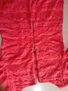 chikenkari Short Kurti