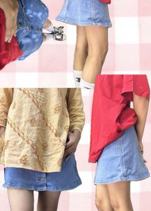 Mini Denim Skirt