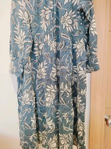 H&amp;M Floral Print Midi Dress