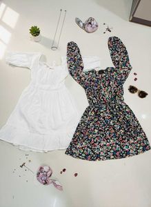 Floral Print Mini Dress