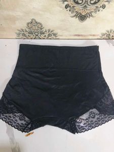 Black Lace Trim Panties