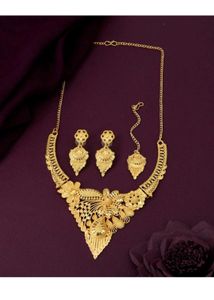 Gold Plated Necklace Set