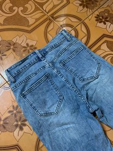 Flared Denim Jeans