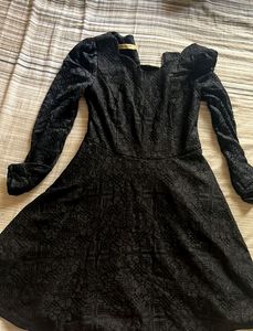 Lace Fit & Flare Dress